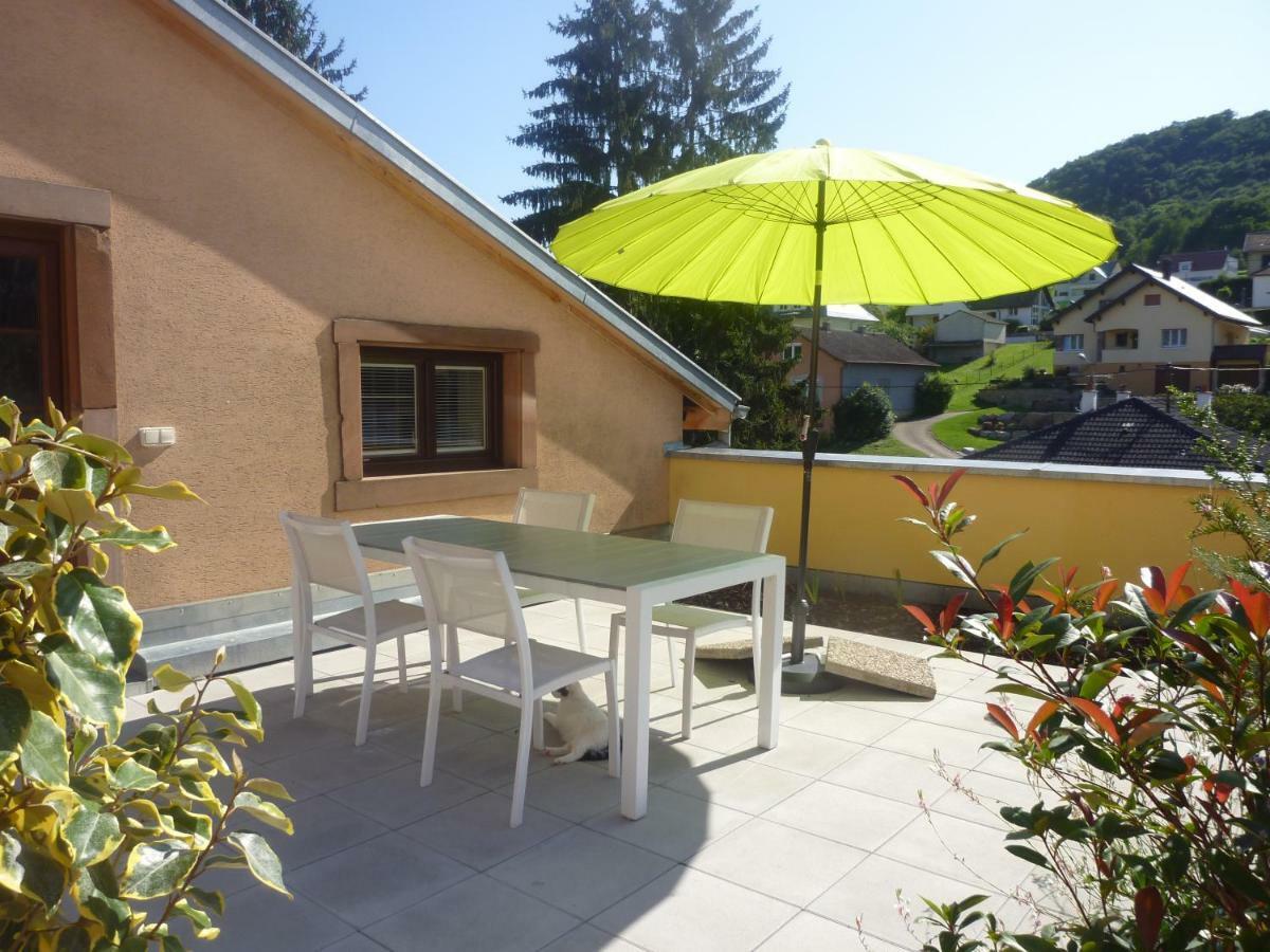 Apartamento La Tete Au Soleil Soultzmatt Exterior foto