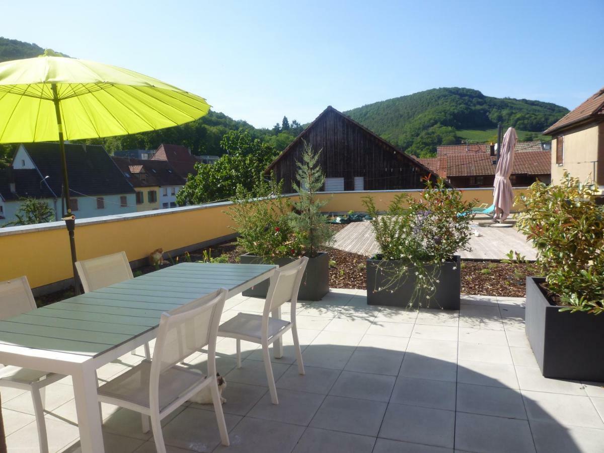 Apartamento La Tete Au Soleil Soultzmatt Exterior foto